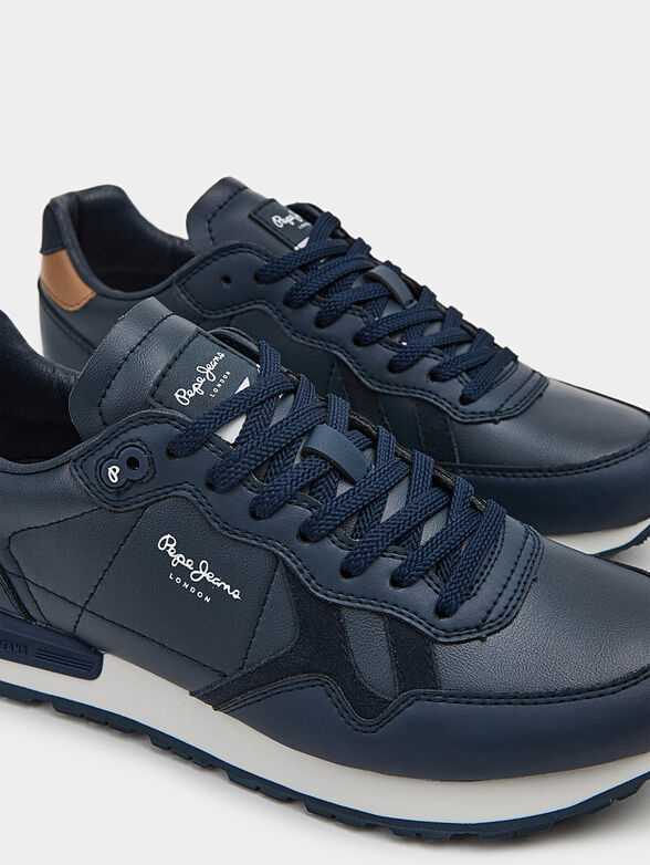 BRITT black sports shoes  - 4