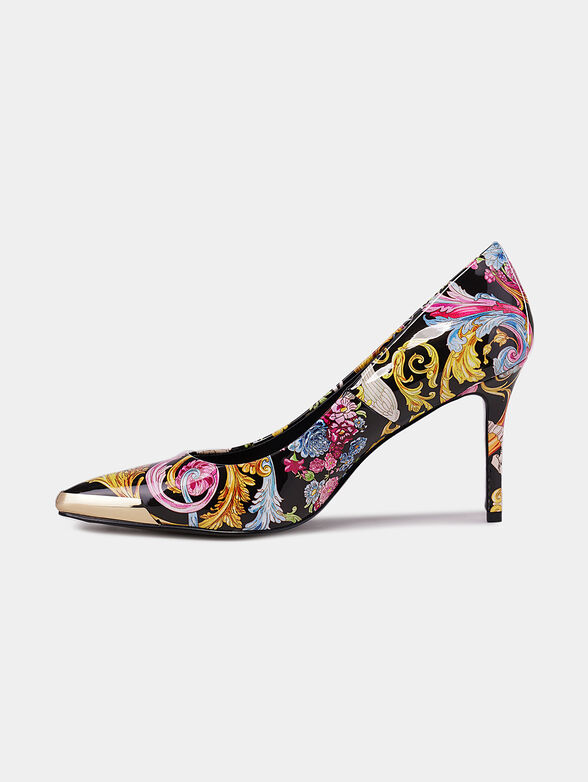 CHLOE High heels with colorful print - 4