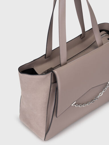 Bag with suede details - 4
