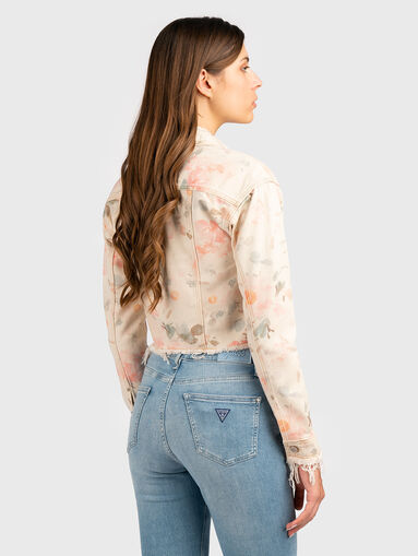 KALISA cropped denim jacket - 3