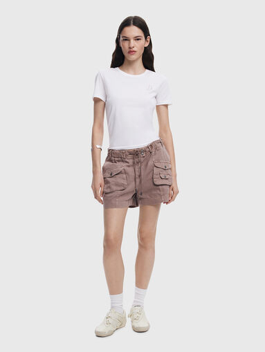Shorts with accent pockets - 5
