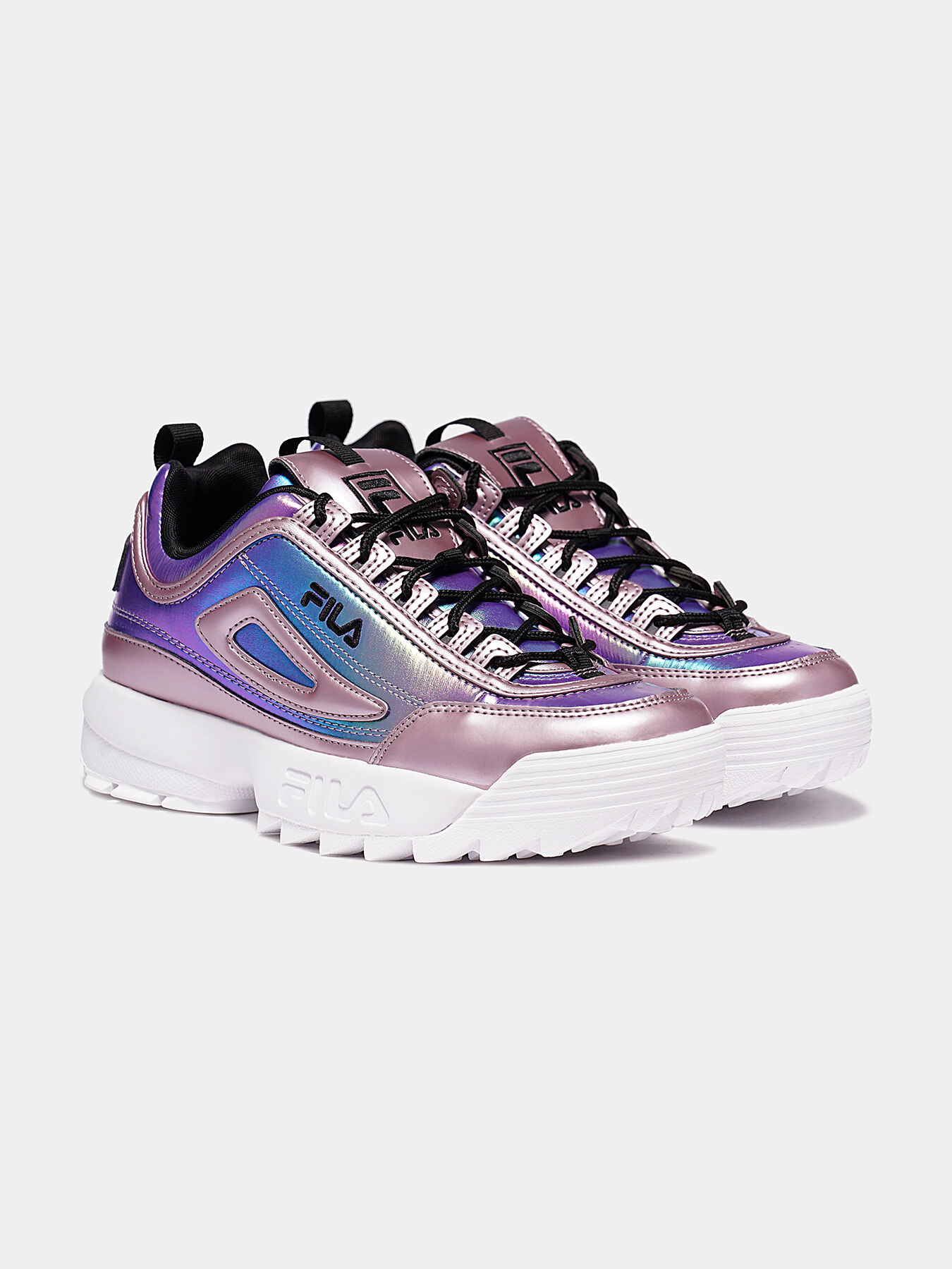 Fila store hologram pink