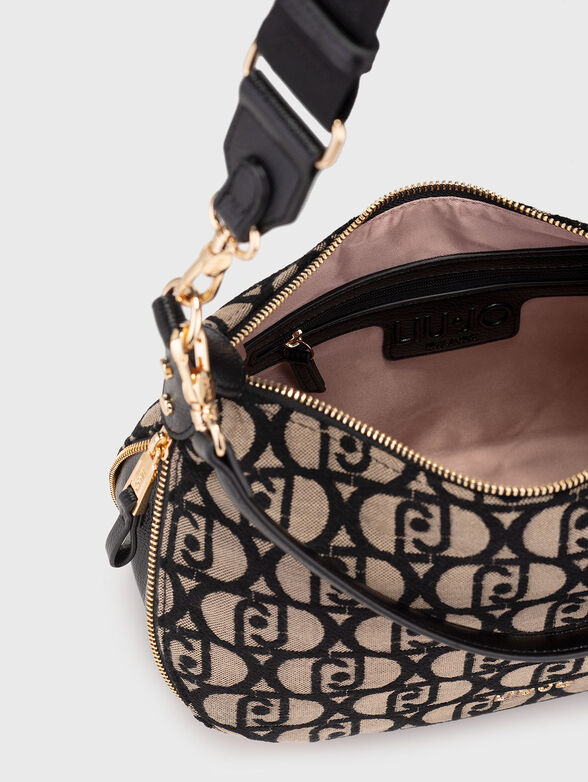 Crossbody bag with logo print - 6