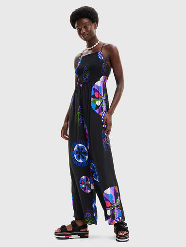 Jumpsuit with bare back - 5