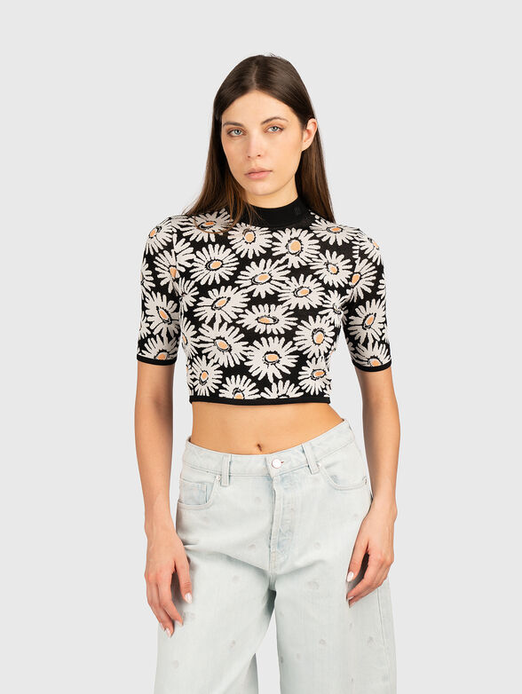 SLIPINA cropped sweater  - 1