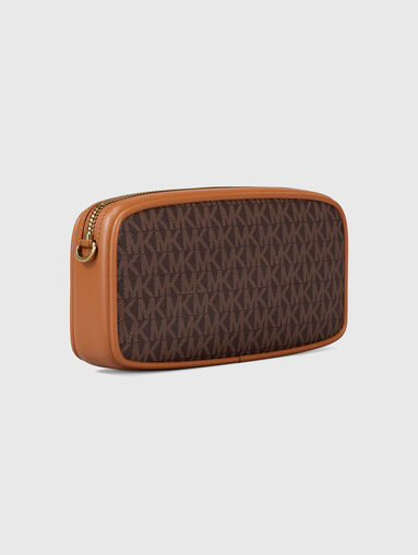 Crossbody bag with monogram logo print - 4