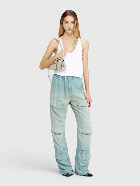 D-POCKY jeans with accent pockets - 4
