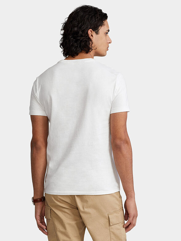 White T-shirt with Polo Bear accent - 3