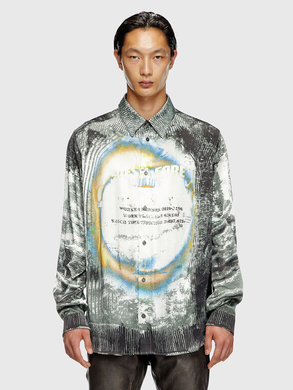 S-GACY shirt with print - 1
