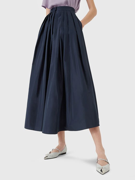 Wide leg high waisted trousers - 1