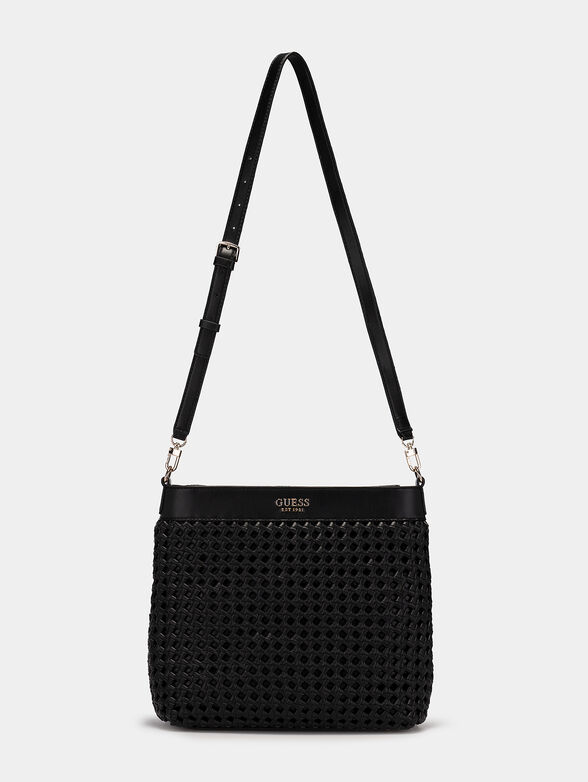 SICILIA hobo bag with knitted texture - 2