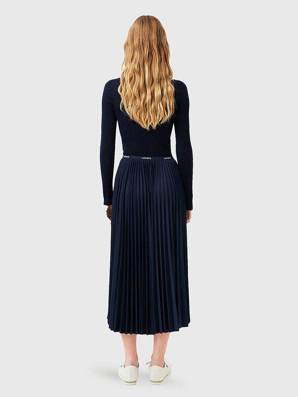 Midi pleated skirt - 2