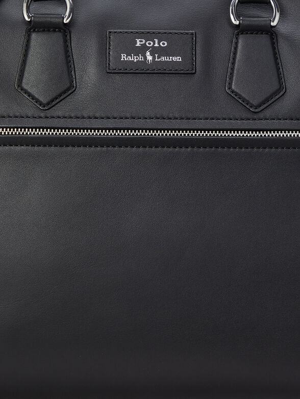 Leather briefcase - 6