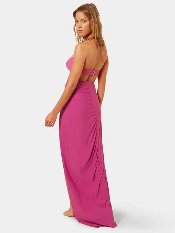 ESSENTIALS pareo in fuxia color - 2