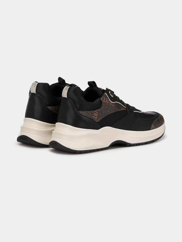 LILY 08 sneakers with monogram print - 3