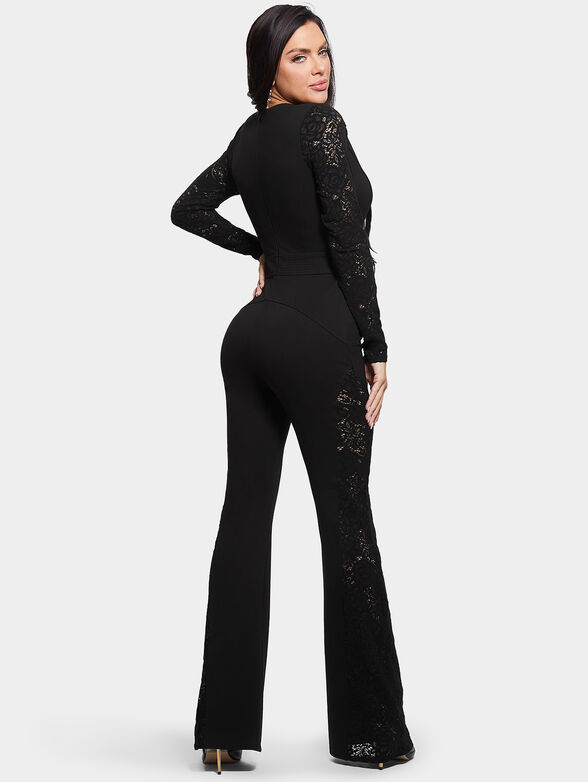 LENDIE PONTE black jumpsuit - 2