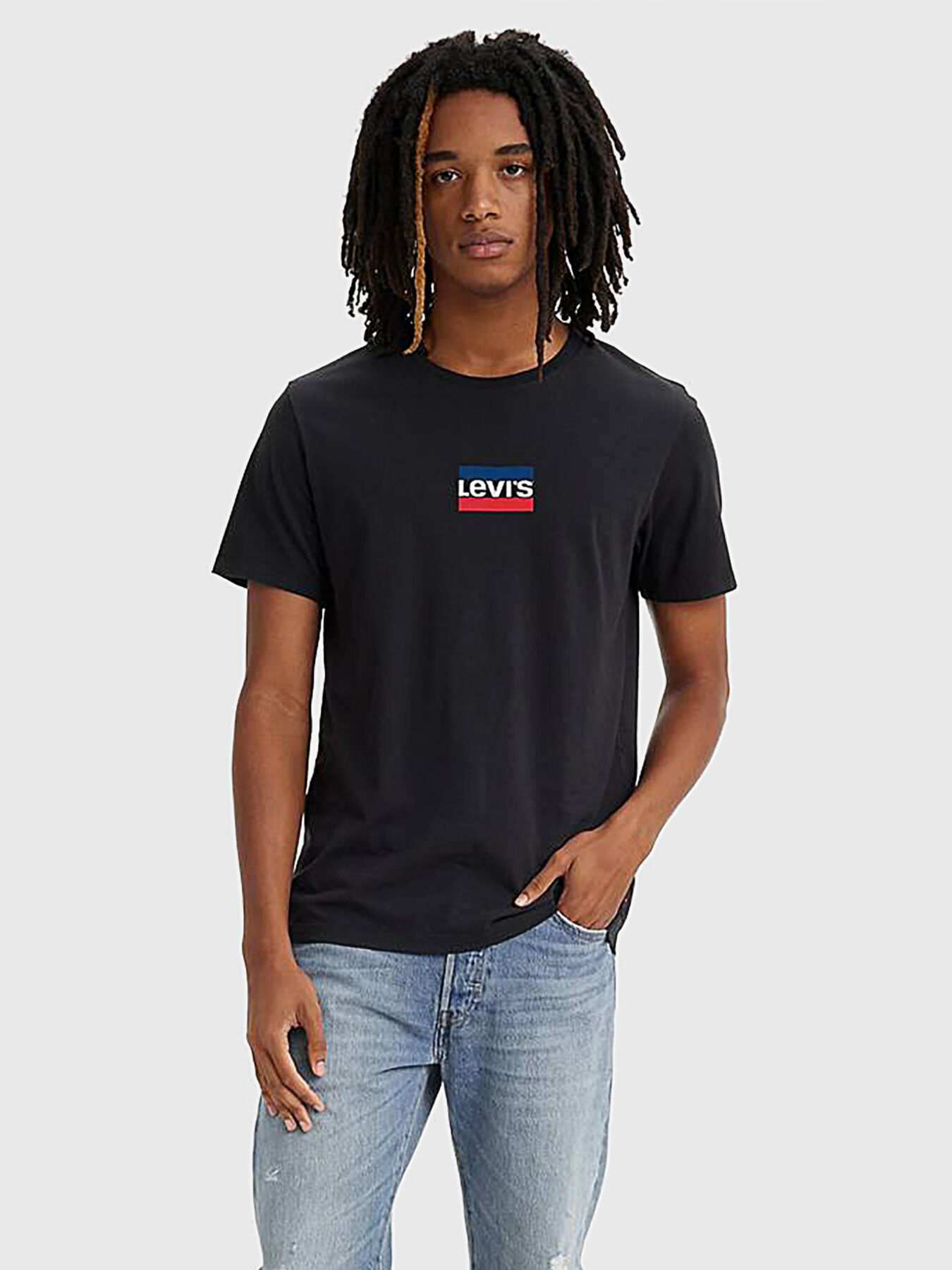 Black levi top t shirt