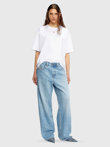 T-BOXT-D unisex T-shirt with logo embroidery - 3