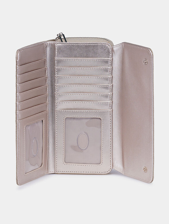 UPTOWN CHIC Wallet in gold color - 4