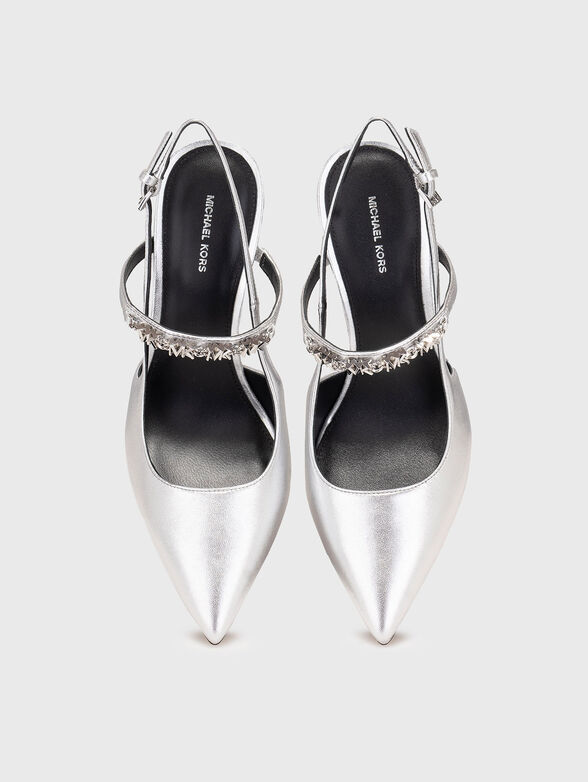 DINA FLEX leather slingback pump - 6