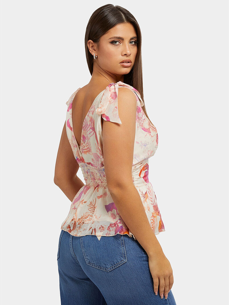 ROXAN top with floral print - 3
