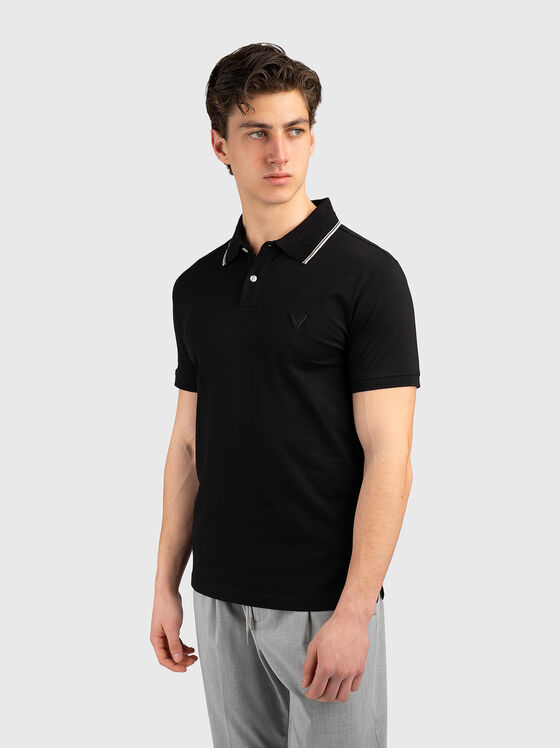 Поло-шърт с контрастен кант - 1