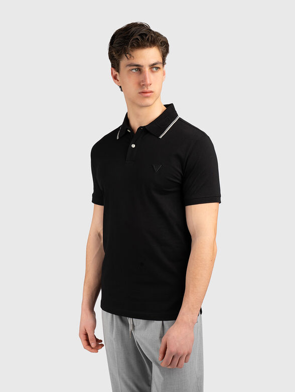 Polo shirt with contrasting trim - 1