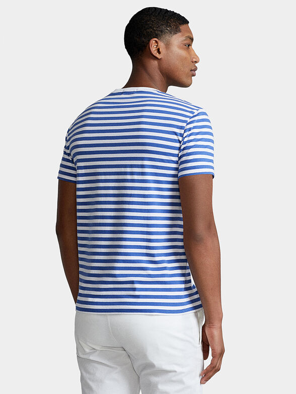 Striped cotton T-shirt - 4