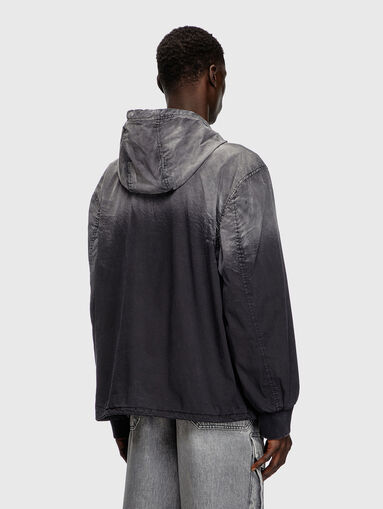 Hooded jacket with logo - 2