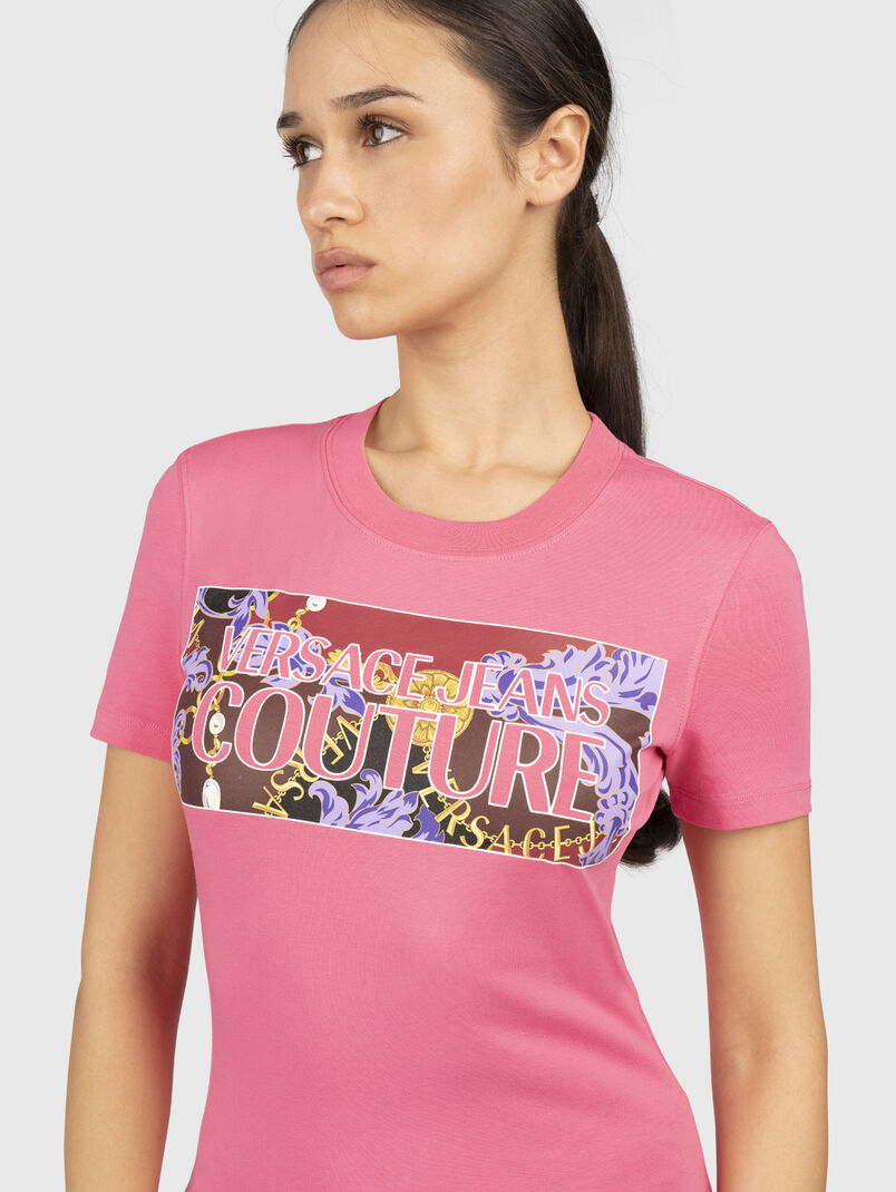 T-shirt with baroque print - 3