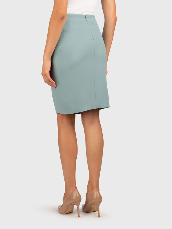 High waisted mini skirt - 2