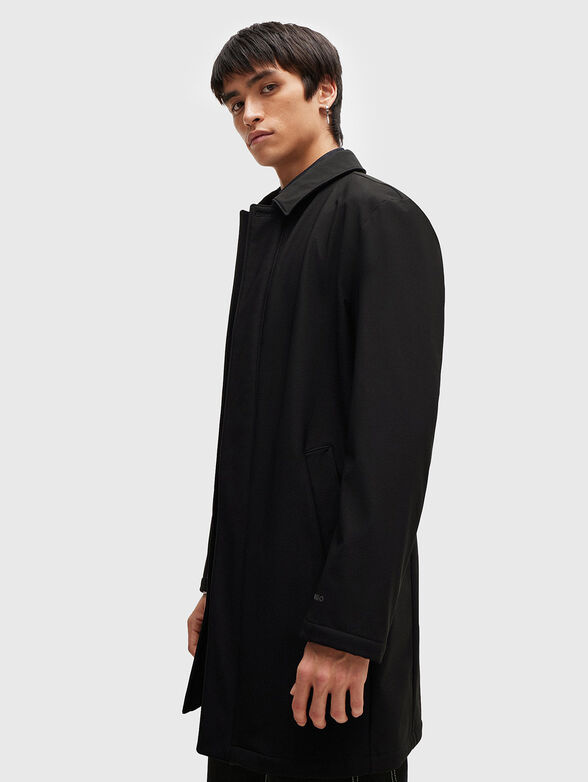 MAREC2411 black transitional coat - 4