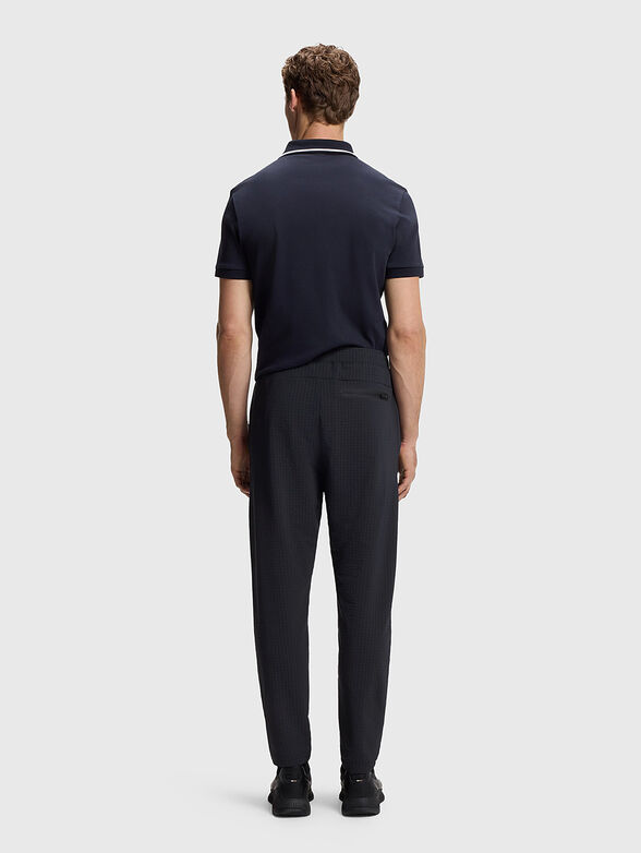 Zipp pants with embossed texture - 2