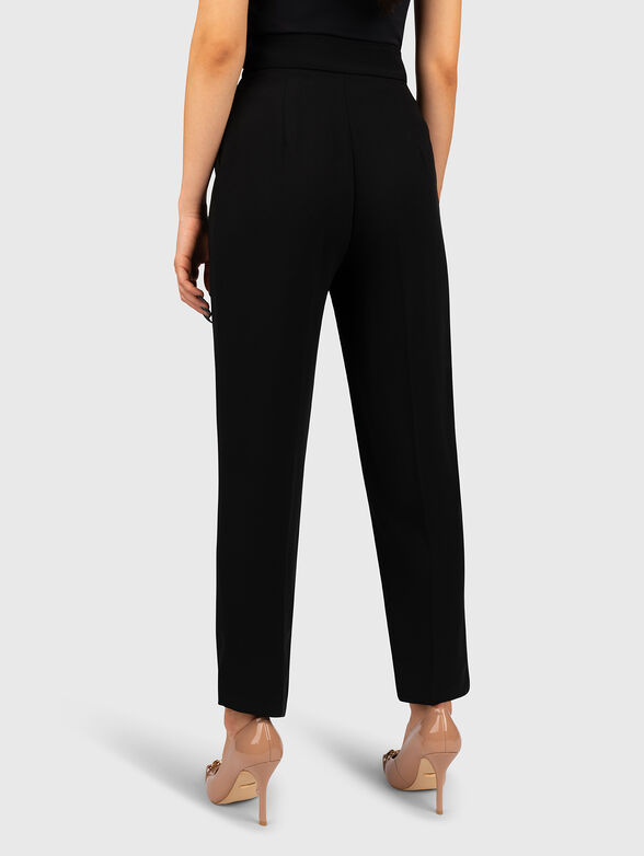 SHARON black chino pants  - 2
