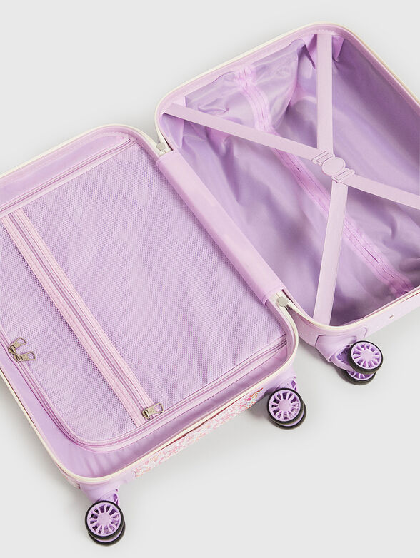 Suitcase with floral print - 4