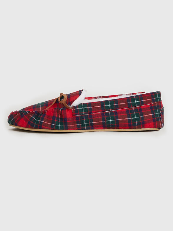 TARTAN FAMILY homemade slippers - 1