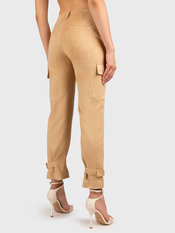 NEW MARZIA cargo trousers with soft texture - 2