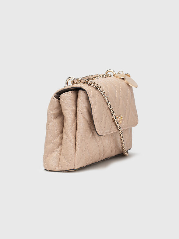 Crossbody bag with a quilted effect - 4
