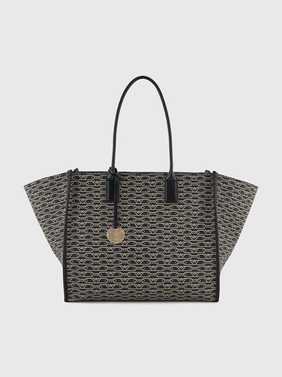 Голяма чанта с монограмен принт - 1