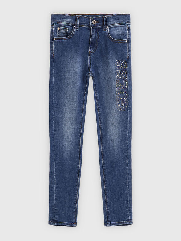 Skinny jeans with logo detail - 1