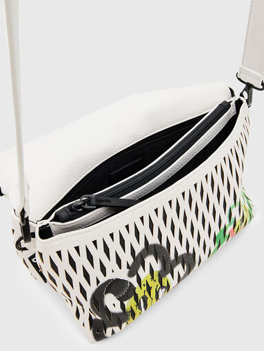 ARTY crossbody bag with multicolored print - 5