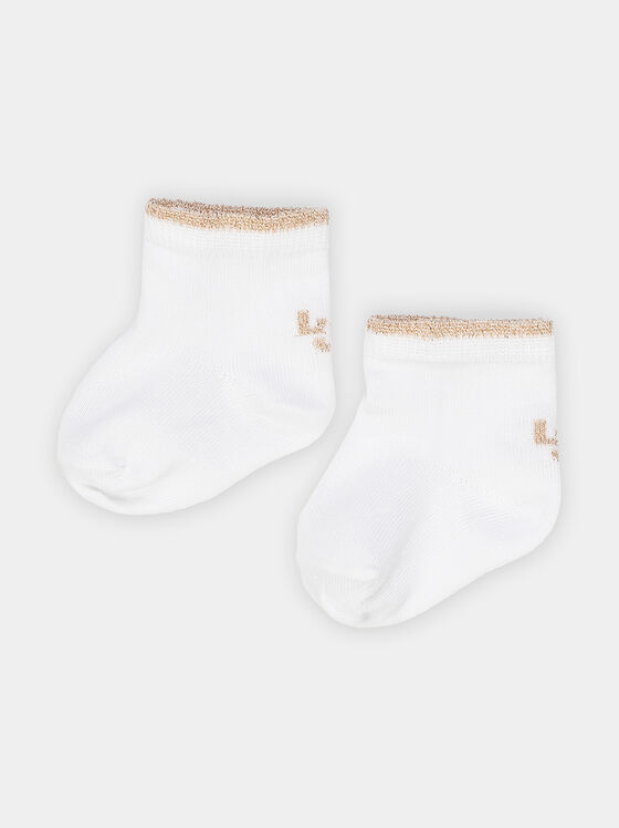 Чорапи със златист кант - 1