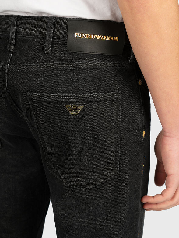 Jeans with splashes - 3