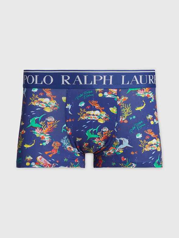 Boxers with nautical print - 1
