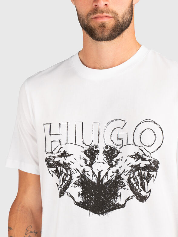 DURRO T-shirt with logo print - 4