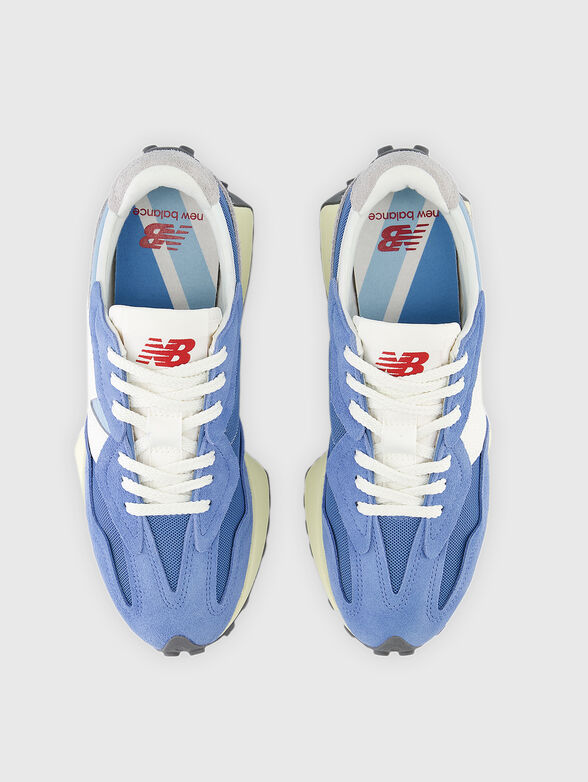 327 textile and suede sneakers - 6