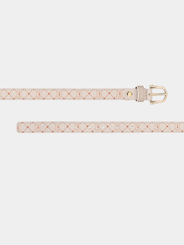 Belt with monogram print - 2