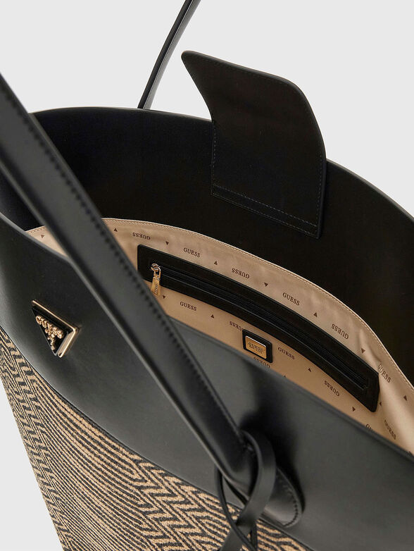 VENERE big bag with logo detail - 4