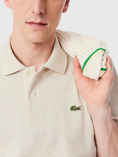 Polo-shirt L.12.12 with short sleeves in dark blue - 4