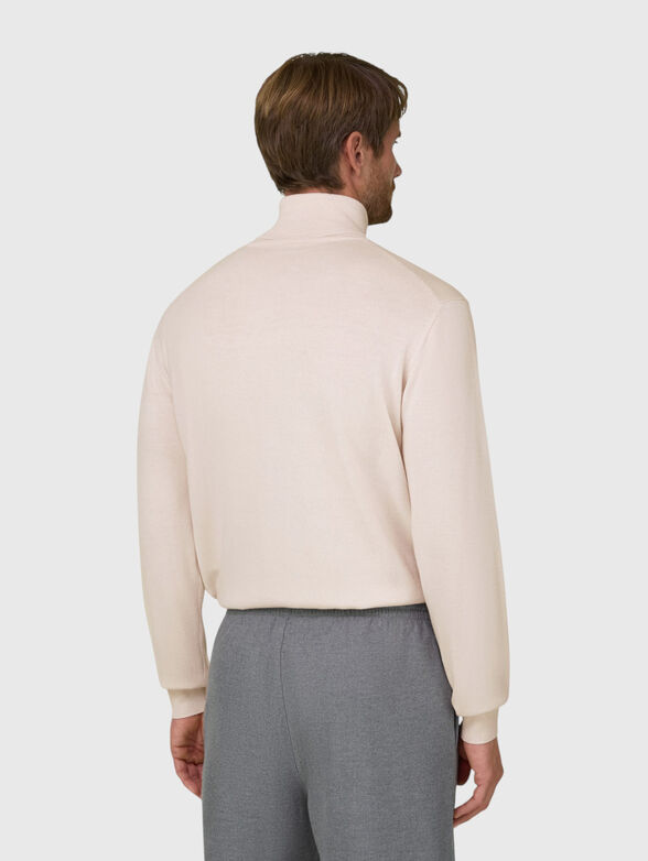 Ecru wool blouse - 3